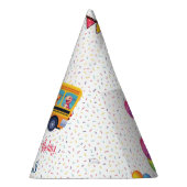 恐竜おもしろい新学期バスボーイ誕生日 パーティーハット (右)