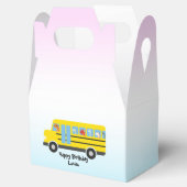 恐竜おもしろい新学期バスボーイ誕生日 フェイバーボックス (オープン)