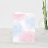 恐竜おもしろい新学期バスボーイ誕生日 招待状 (裏面)