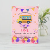 恐竜おもしろい新学期バス女子誕生日 セーブザデート (スタンド正面)