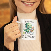 恐竜おもしろい母の日の贈り物動物愛好家 コーヒーマグカップ