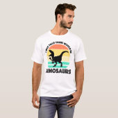 恐竜がいると聞いた Tシャツ (正面フル)