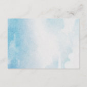 恐竜が孵化する間もなく赤ちゃんシャワーおむつラッフル エンクロージャーカード (裏面)