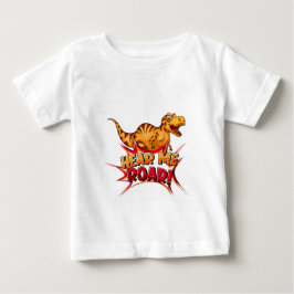恐竜が私に叫ぶ ベビーTシャツ