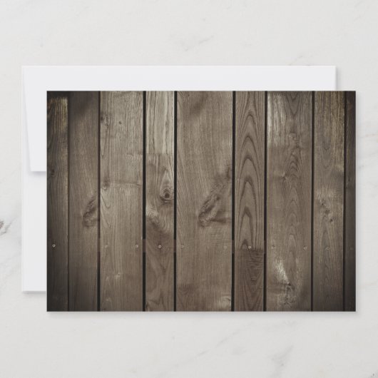 恐竜が誕生日の招待を受けた田舎の化石を掘る 招待状 (裏面)