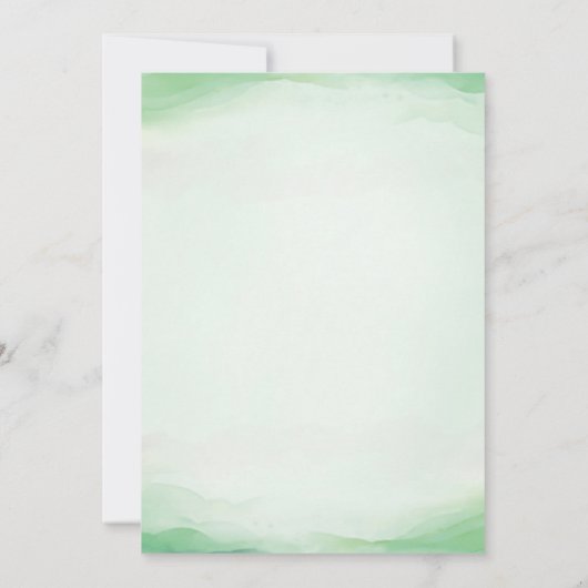 恐竜が4歳の誕生日を迎えるパーティー 招待状 (裏面)