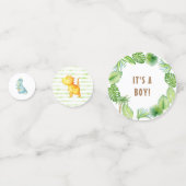 恐竜それは男の子だ コンフェッティ (裏面)