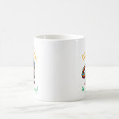 恐竜で毎日をカラフルに コーヒーマグカップ (中央)