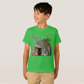 恐竜と友人 Tシャツ (正面フル)