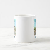 恐竜と旧石器時代 コーヒーマグカップ (中央)