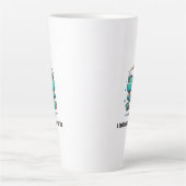 恐竜にもおもしろい! カフェラテマグ (正面)