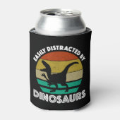 恐竜に気を取られやすい 缶クーラー (缶正面)