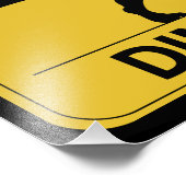 恐竜に用心 フォトプリント            (角)