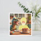 恐竜のいる子供、恐竜の誕生日、Ｔ－ＲＥＸ カード (スタンド正面)