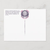 恐竜のお祭り ポストカード (裏面)