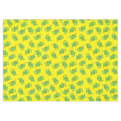 恐竜のかわいい最初の誕生日テーブルクロス テーブルクロス (正面(横))