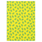 恐竜のかわいい最初の誕生日テーブルクロス テーブルクロス (正面)