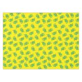 恐竜のかわいい最初の誕生日テーブルクロス テーブルクロス (正面(横))