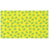 恐竜のかわいい最初の誕生日テーブルクロス テーブルクロス (正面(横))