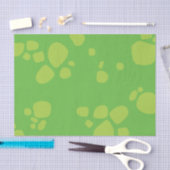 恐竜のかわいい1歳の誕生日パーティーティッシュペーパー 薄葉紙 (クラフト)