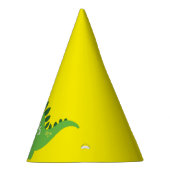 恐竜のかわいい1歳の誕生日パーティー帽子 パーティーハット (右)