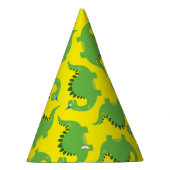 恐竜のかわいい1歳の誕生日パーティー帽子 パーティーハット (右)