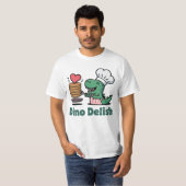 恐竜のごちそう Tシャツ (正面フル)