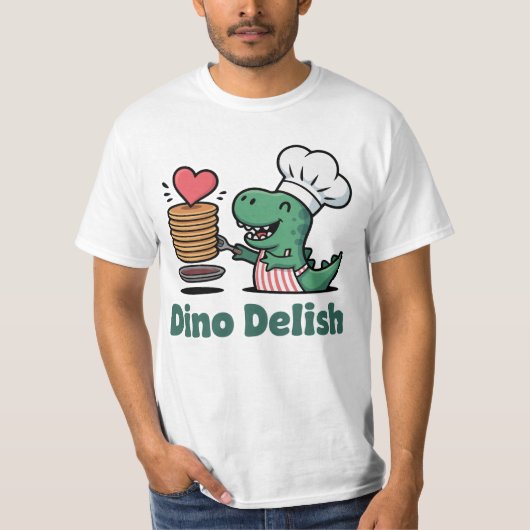 恐竜のごちそう Tシャツ (正面)
