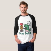 恐竜のごちそう Tシャツ (正面フル)