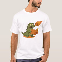 恐竜のための本: 「あなたと小惑星」 Tシャツ
