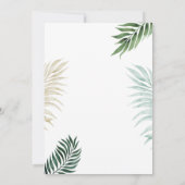 恐竜のどんな年もお誕生日おめでとう！ 招待状 (裏面)