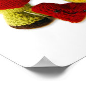 恐竜のぶら下がった壁 ポスター (角)