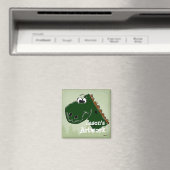 恐竜のアニメーションアートワークを表示子供 マグネット (インサイチュ (食洗機))