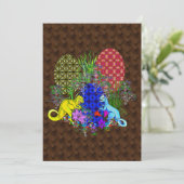 恐竜のイースターエッグ 招待状 (スタンド正面)