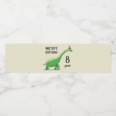 恐竜のウォルター ペットボトルラベル (シングルラベル)