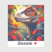 恐竜のカスタム裁断ビニールのシール シール (シート)