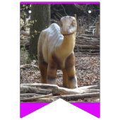 恐竜のカラフルハッピーバースデーバンティング旗 バンティングフラッグ (第1の旗)