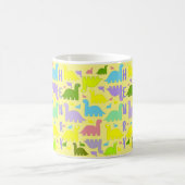 恐竜のカラフルマググ コーヒーマグカップ (中央)