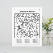 恐竜のカラーリングページ番号 – Dino Eggベビー (スタンド正面)