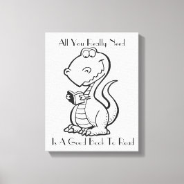 恐竜のキャンバスのアート キャンバスプリント