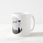 恐竜のクリスマス・キッド贈り物、家族の装飾 コーヒーマグカップ (正面右)