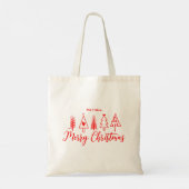 恐竜のクリスマス トートバッグ (裏面)