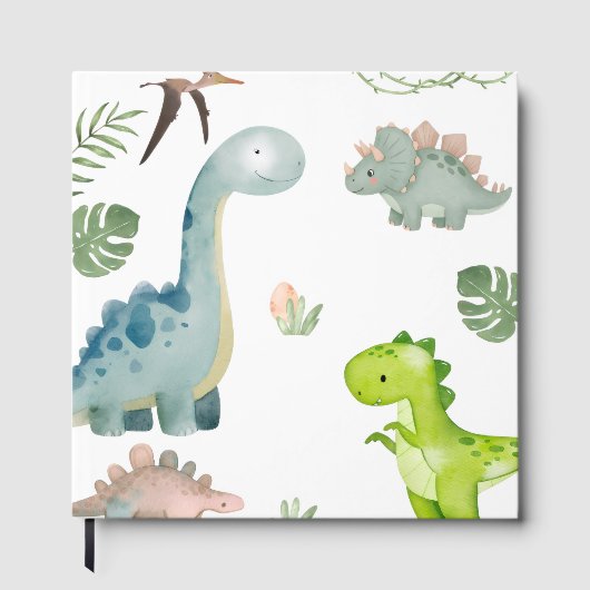 恐竜のゲストブックの誕生日 ゲストブック (正面)