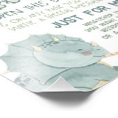 恐竜のゲストブックパーティー標識 フォトプリント            (角)