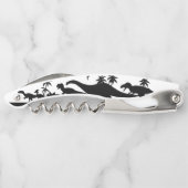 恐竜のシルエット ソムリエナイフ (裏面)