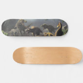恐竜のスケートボード スケートボード (横)