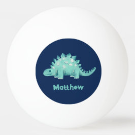 恐竜のステゴサウルスの名 卓球ボール