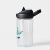 恐竜のステゴサウルス名キッズ ウォーターボトル (左面)