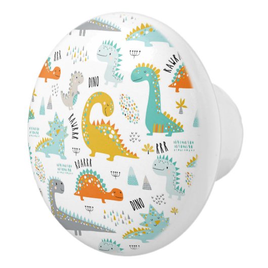 恐竜のセラミックプル セラミックノブ (右)