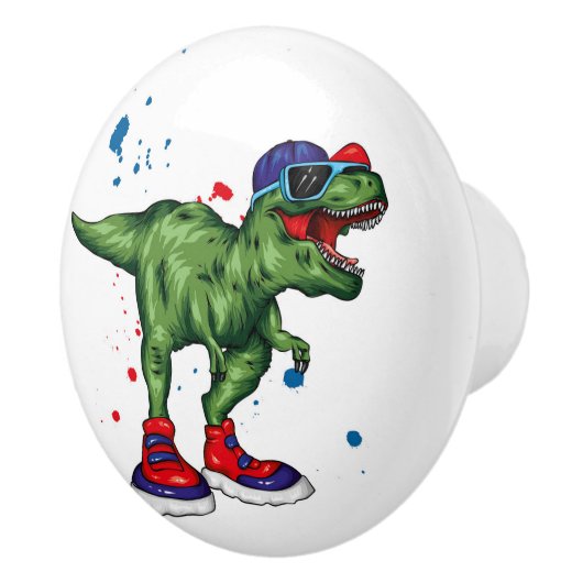 恐竜のセラミックプル セラミックノブ (右)